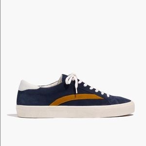 Madewell Suede Sidewalk Low-Top Sneakers
